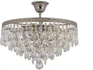 Потолочная люстра на штанге Nickel Arti Lampadari Castellana E 1.3.30.608 N