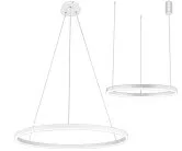 Подвес димм. Тор белый d100 Kink light 08228,01A(4000K)