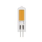 Лампочка светодиодная Uniel LED-JC-220/4W/3000K/G4/CL GLZ08TR картон