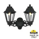 Светильник уличный настенный FUMAGALLI PORPORA/ANNA E22.141.000.AXE27 Черный