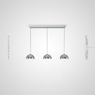 Готовая комбинация светильников TEODOR TRIO Цвет Хром Lampatron 7527-20985