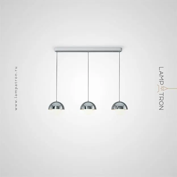Готовая комбинация светильников TEODOR TRIO Цвет Хром Lampatron 7527-20985 Готовая комбинация светильников TEODOR TRIO Цвет Хром Lampatron 7527-20985