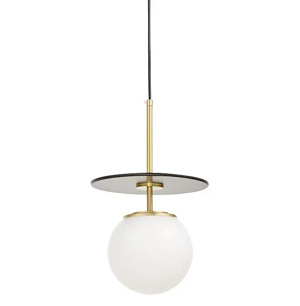 Подвесной светильник Lumina Deco LDP 7014-1 MD+BK Dalton Подвесной светильник Lumina Deco LDP 7014-1 MD+BK Dalton