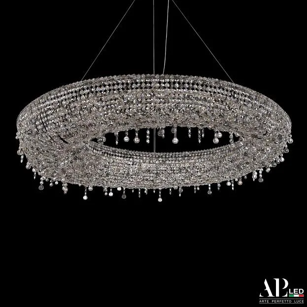 Подвесная люстра APL LED S502.0.120.B.4000.Clear.801.733.Balls Rimini Подвесная люстра APL LED S502.0.120.B.4000.Clear.801.733.Balls Rimini