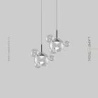 Подвесной светильник BUBBLE B BLACK LUX 2 подвеса Lampatron 8326-22694
