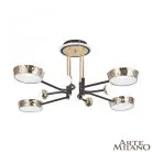 Потолочная люстра Arte Milano 273210/8 BK/GD Ferrara-73210