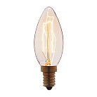 Лампа накаливания Loft IT 3525 E14 25W прозрачная Edison Bulb