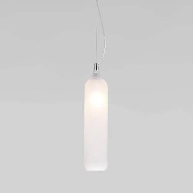 Подвесой светильник Eurosvet 50252/1 белый матовый a063850 Siesta