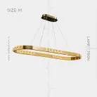 Реечный, рядный светильник BEGITA LONG Размер M Lampatron 5613-14489