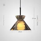 Подвесной светильник OMG GLASS COIL Тип В Lampatron 8730-24500