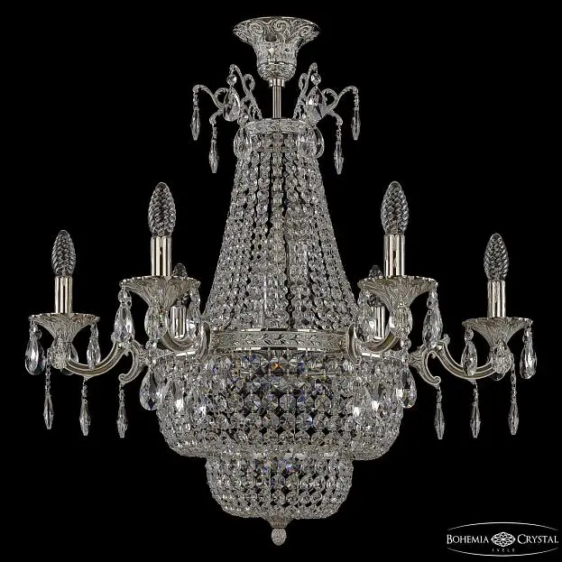 Люстра груша хрустальная Bohemia Ivele Crystal  2210H210/6/70IV/Y1 NW