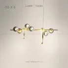 Реечный, рядный светильник NILMA 6 ламп Lampatron nilma-6 5848-15509