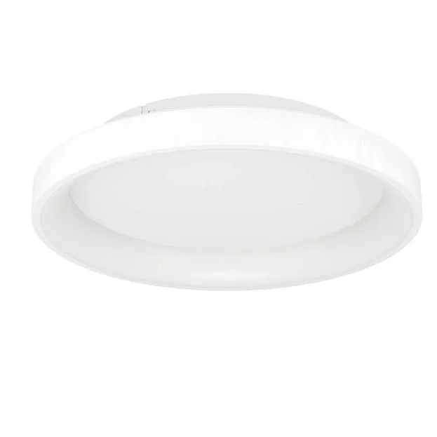 Светодиодный потолочный светильник 12W(LED), d350, пластик, сталь, белый, 2700-6500K, 1440lm Eglo 901249 LORETELLO