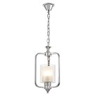 Подвесная люстра Lumina Deco LDP 1222-1 CHR+WT Atlanta