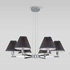 Подвесная люстра Eurosvet 60136/6 хром/графит Peony a059041