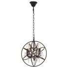 Подвесная люстра Loft IT LOFT1897/4 Foucaults Orb Crystal