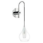 Бра 1х25W G9 ХРОМ/ПРОЗРАЧНЫЙ Lightstar 803531 PENTOLA