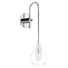 Бра 1х25W G9 ХРОМ/ПРОЗРАЧНЫЙ Lightstar 803531 PENTOLA