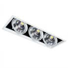 Встраиваемый светильник Arte Lamp A8450PL-3WH MERGA