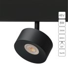 Магнитный трековый светильник Arte Lamp A4781PL-1BK LINEA