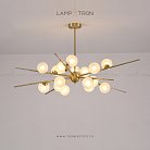 Люстра PETRIN Цвет Белый Lampatron 5456-14091