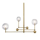 Люстра Delight Collection KG0835P-3 brass Globe Mobile