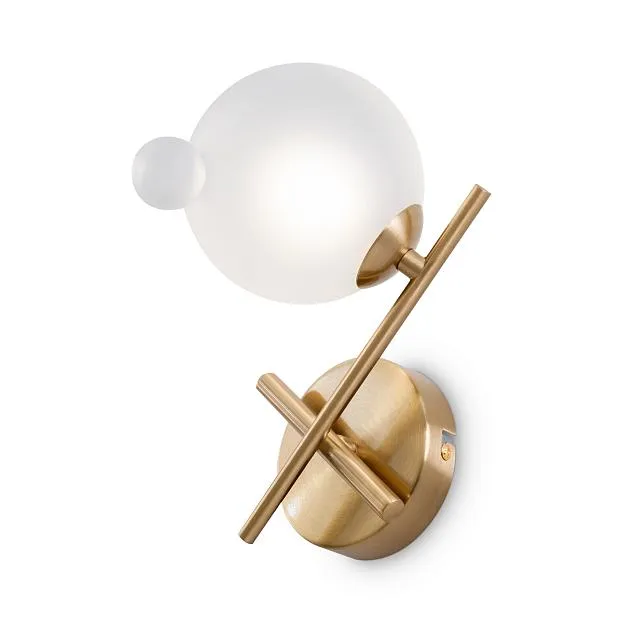 Настенный светильник (бра) Freya FR5374WL-01BS Flaty