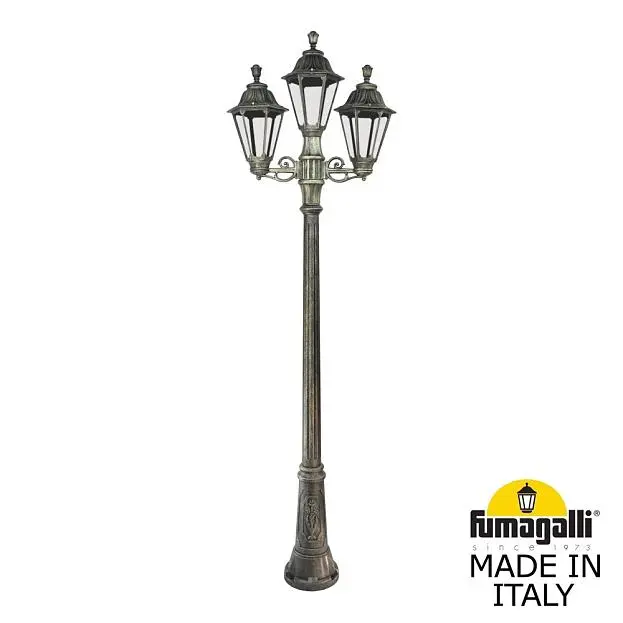 Светильник уличный FUMAGALLI GIGI BISSO/RUT 2+1 E26.156.S21.BXE27 (E26.156.S21.BXF1R) Светильник уличный FUMAGALLI GIGI BISSO/RUT 2+1 E26.156.S21.BXE27 (E26.156.S21.BXF1R)