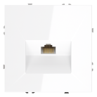 Розетка компьютерная встраиваемая RJ45 VOLTUM VLS060101
