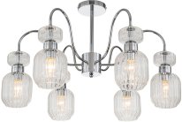 Потолочная люстра Escada 1141/6PL Chrome/Clear Gloss