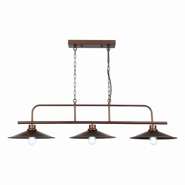 Люстра подвесная Кофейный/Кофейный E27 3*60W ST Luce SL265.403.03 SСARNO