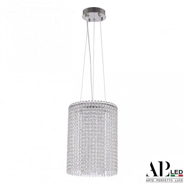 Люстра светодиодная хрустальная с пультом APL LED SH01.25.A.LED-DIM.Ni Sicilia Люстра светодиодная хрустальная с пультом APL LED SH01.25.A.LED-DIM.Ni Sicilia