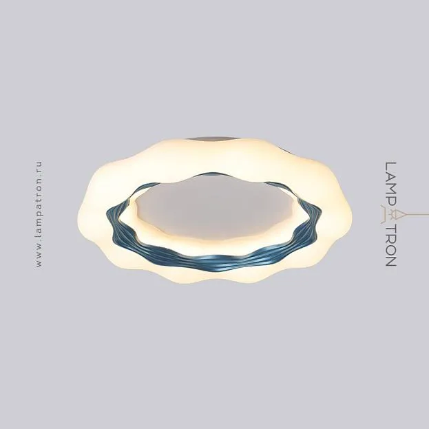 Потолочный светильник CRISTER Цвет Синий Lampatron crister-blue 7741-21740 Потолочный светильник CRISTER Цвет Синий Lampatron crister-blue 7741-21740
