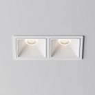 Встраиваемый светильник Maytoni DL043-02-10W4K-SQ-W-1 Alfa LED