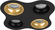 Встраиваемый светильник Lightstar D64703070307 Domino Quadro