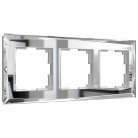 Рамка на 3 поста Werkel W0031220 (зеркальный) a051019 Diamant