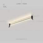 Потолочный светильник FORCE Тип С. Размер XXL. Цвет Черный Lampatron 4163-10310