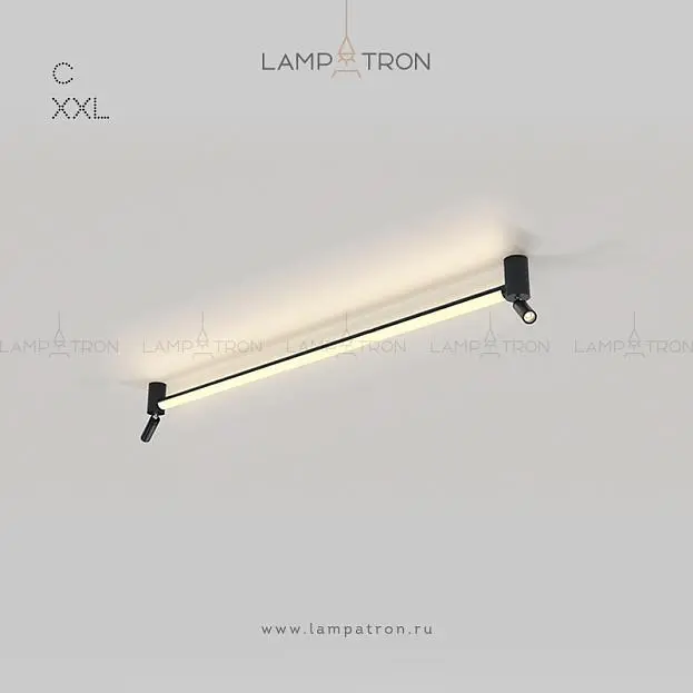 Потолочный светильник FORCE Тип С. Размер XXL. Цвет Черный Lampatron 4163-10310 Потолочный светильник FORCE Тип С. Размер XXL. Цвет Черный Lampatron 4163-10310