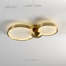 Потолочный светильник UTICA 2 плафона Lampatron utica-2 4696-11878
