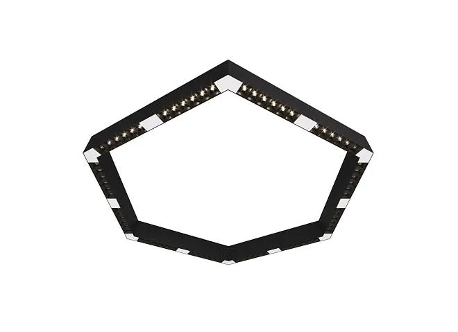 Накладной светодиодный светильник 0,9м 72Вт 48° Donolux dl18515с111b72.48.900bw Eye-hex Накладной светодиодный светильник 0,9м 72Вт 48° Donolux dl18515с111b72.48.900bw Eye-hex
