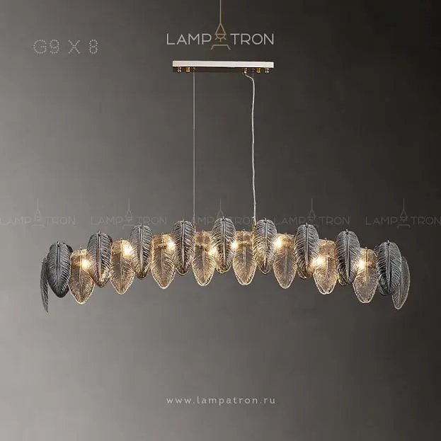 Реечный, рядный светильник ORLANDA LONG 8 ламп Lampatron 5483-14176 Реечный, рядный светильник ORLANDA LONG 8 ламп Lampatron 5483-14176