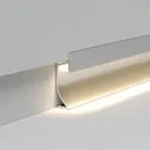 Алюминиевый профиль для плинтуса под светодиодную ленту 2м Elektrostandard LL-2-ALP021 a066618