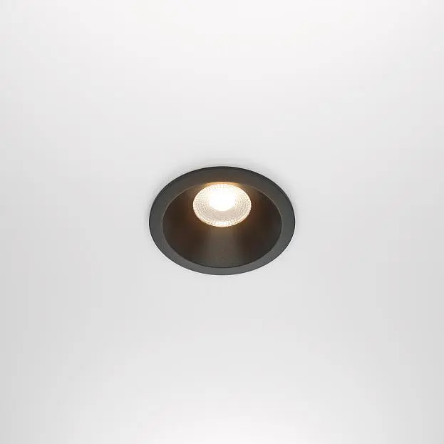 Встраиваемый светильник Technical Maytoni DL034-01-12W2.7K-B Zoom