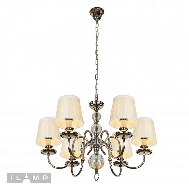 Подвесная люстра iLamp P2510-6 nic ARMONIA