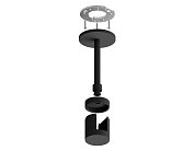 Крепеж накладной Ambrella light A9222 BK черный D20*100mm Techno Ring