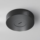 Потолочная чаша накладная с коннектором питания черная комплект Maytoni TRA130SC-1B A Accessories for system Parity