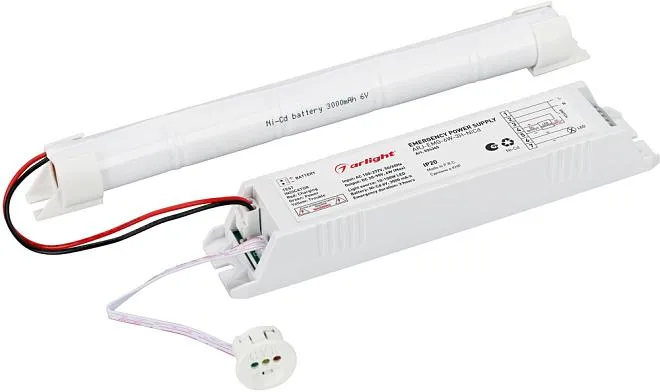Блок аварийного питания Arlight 024365 ARJ-EMG-6W-3H-NiCd EMRG-SUPPLY Блок аварийного питания Arlight 024365 ARJ-EMG-6W-3H-NiCd EMRG-SUPPLY