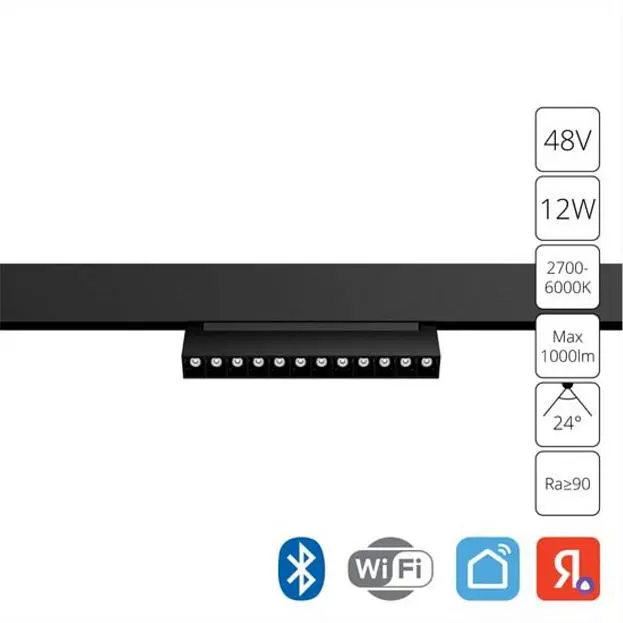 Трековый светильник Arte Lamp A4696PL-1BK LINEA Трековый светильник Arte Lamp A4696PL-1BK LINEA