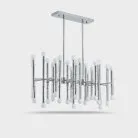 Люстра CONSTA 42 лампы. Цвет хром. Lampatron 1124-8035
