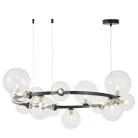 Подвесной светильник Lumina Deco LDP 7033-15 BK+CL